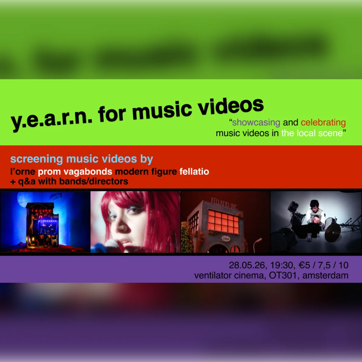 y.e.a.r.n. for music videos