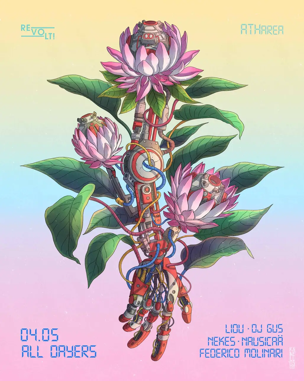 All Dayers 06: Federico Molinari, Nekes, DJ Gus, Liou, Nausicaä