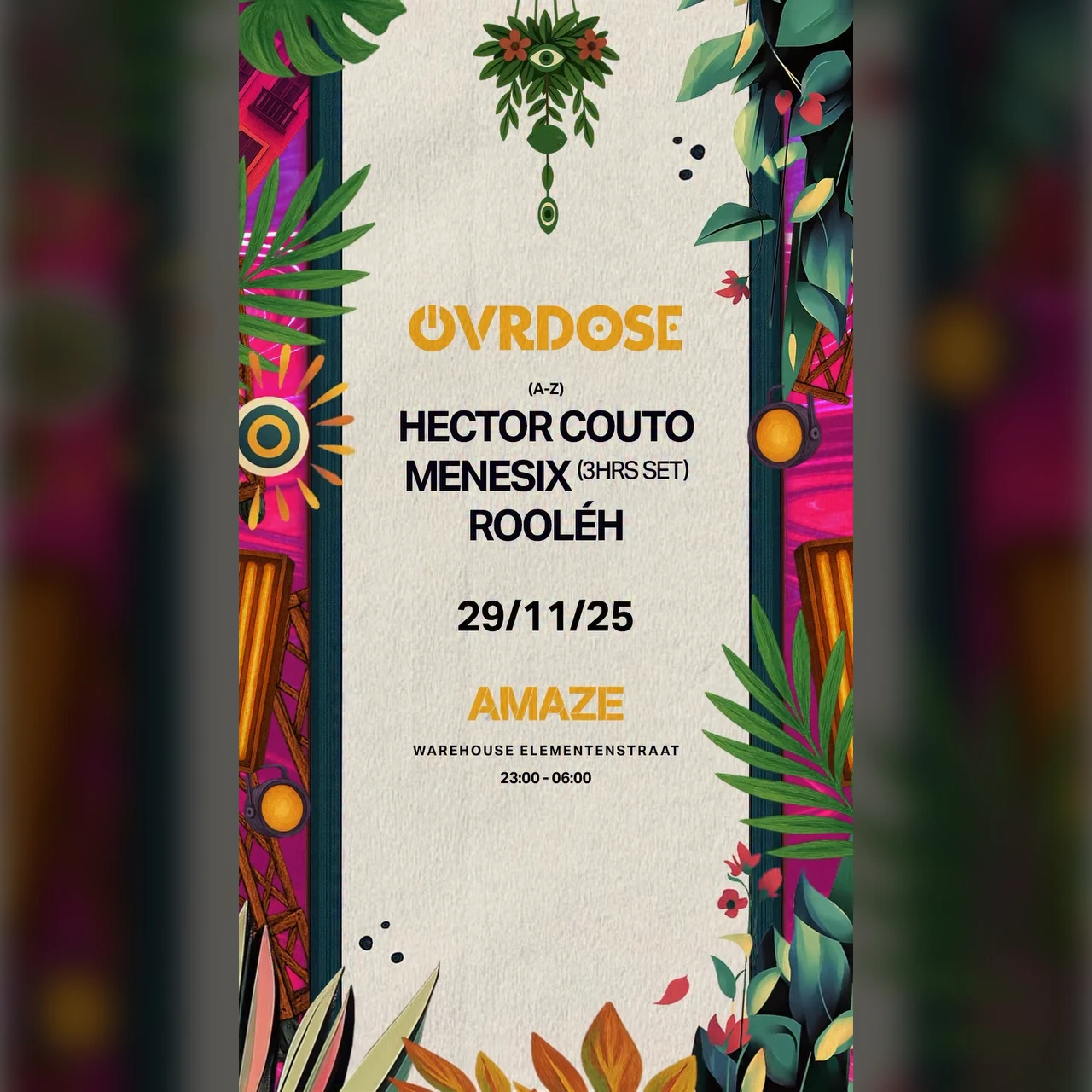 OVRDOSE | WAREHOUSE EDITION MENESIX Hector Couto & Rooléh