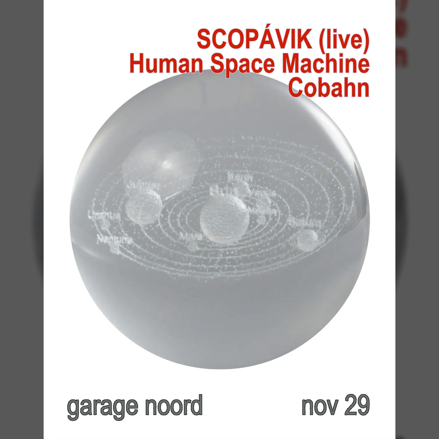 SCOPÁVIK , Human Space Machine, Cobahn