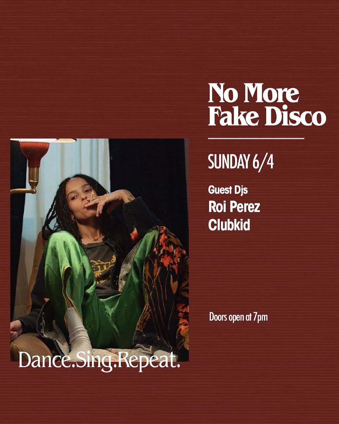NO MORE FAKE DISCO w/ ROI PEREZ and CLUBKID