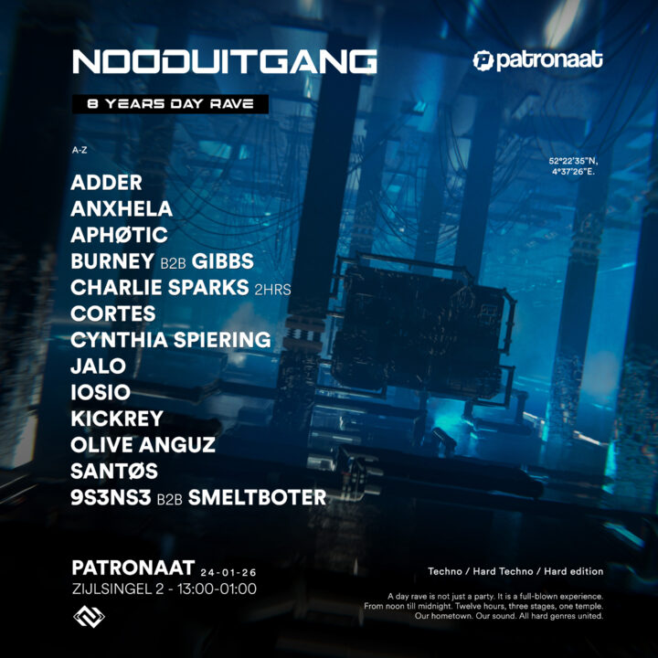 Nooduitgang DAY RAVE