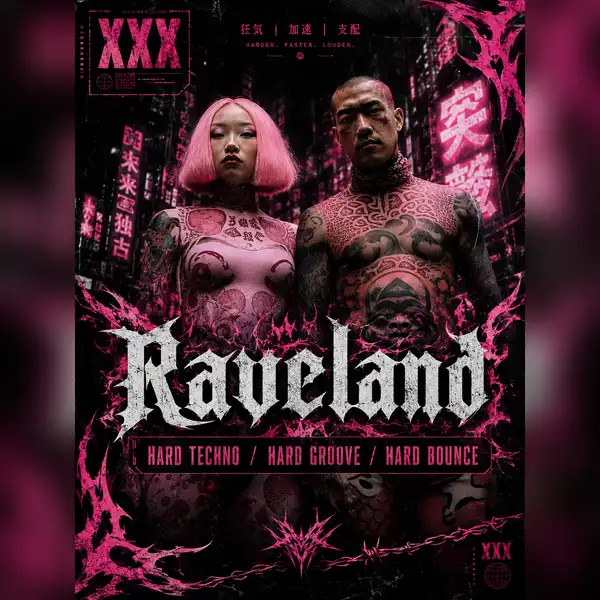 RAVELAND: Hard Techno & Hard Bounce