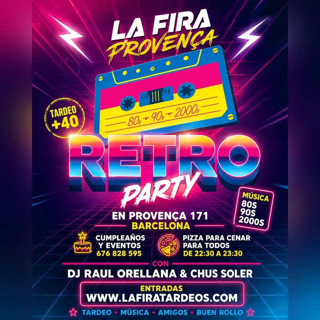 Tardeo XXL 80s 90s 00s Actual - Raul Orellana