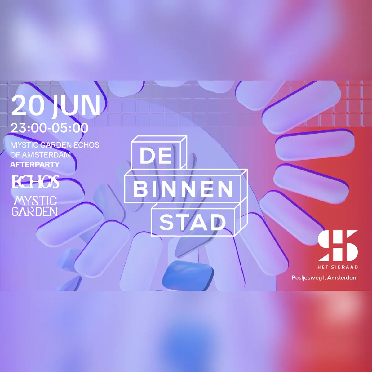 De Binnenstad x Echo's Of Amsterdam Afterparty
