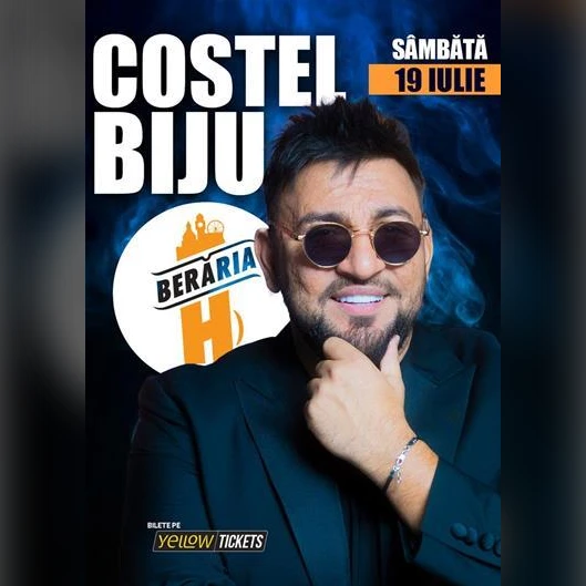 Costel Biju & Orkestra în concert la Berăria H 