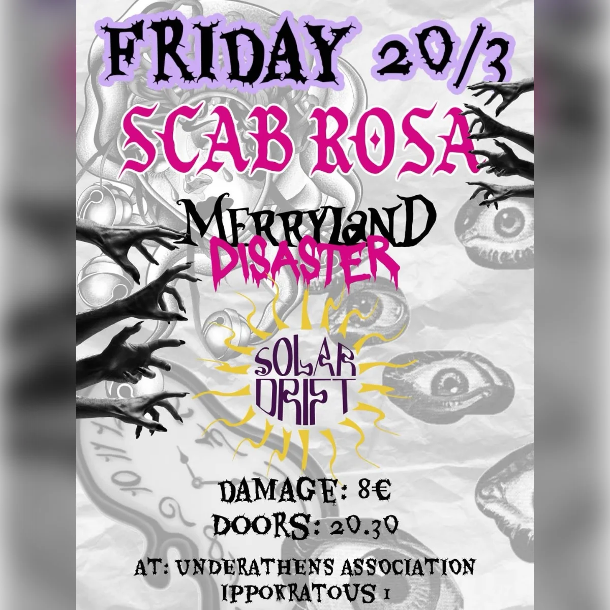 Scab Rosa / Merryland Disaster / Solar Drift