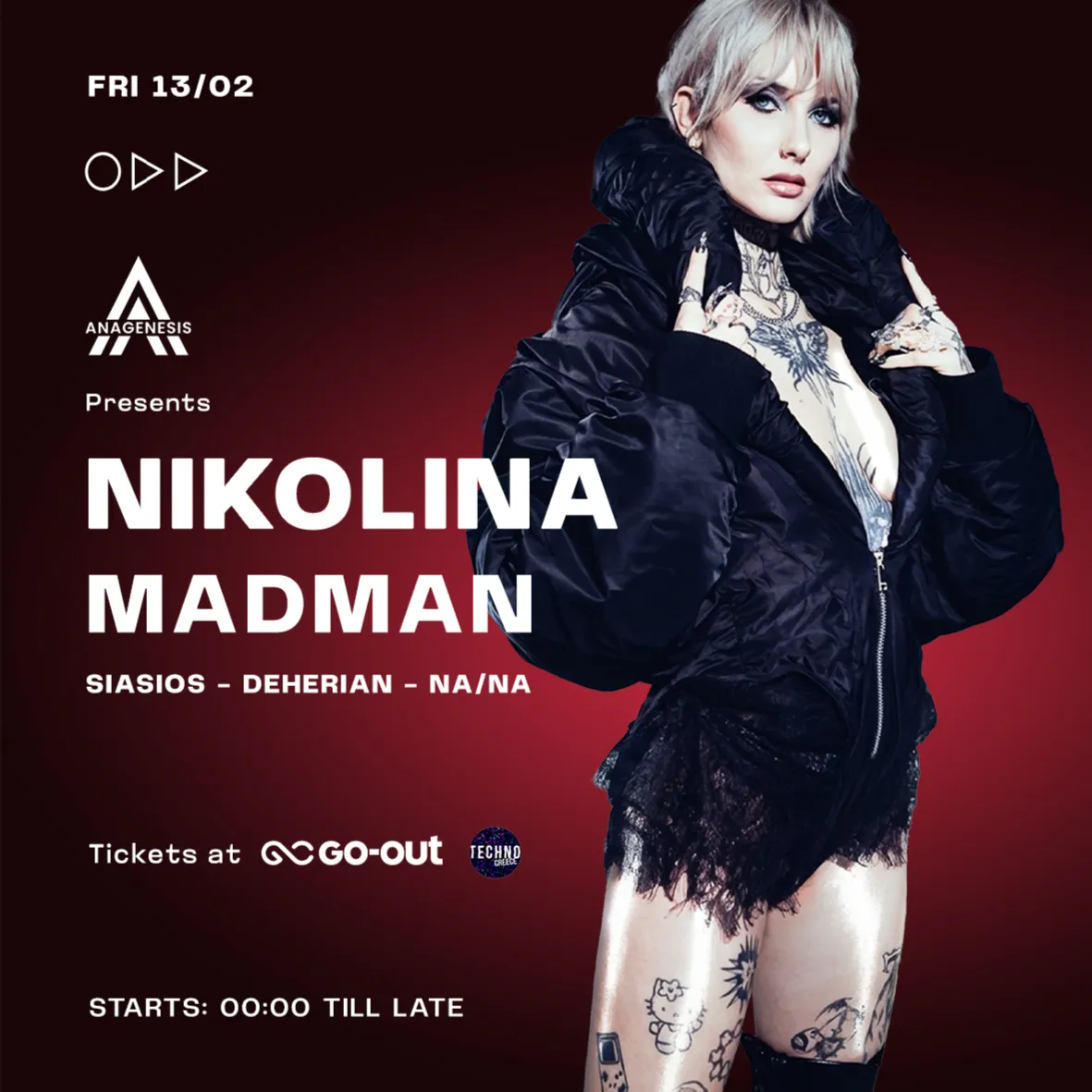 NIKOLINA & MADMAN - FRIDAY 13