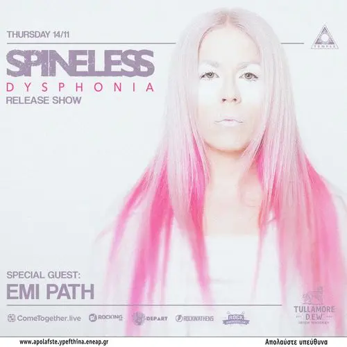 Spineless "Dysphonia" release show w/ Emi Path live at Temple