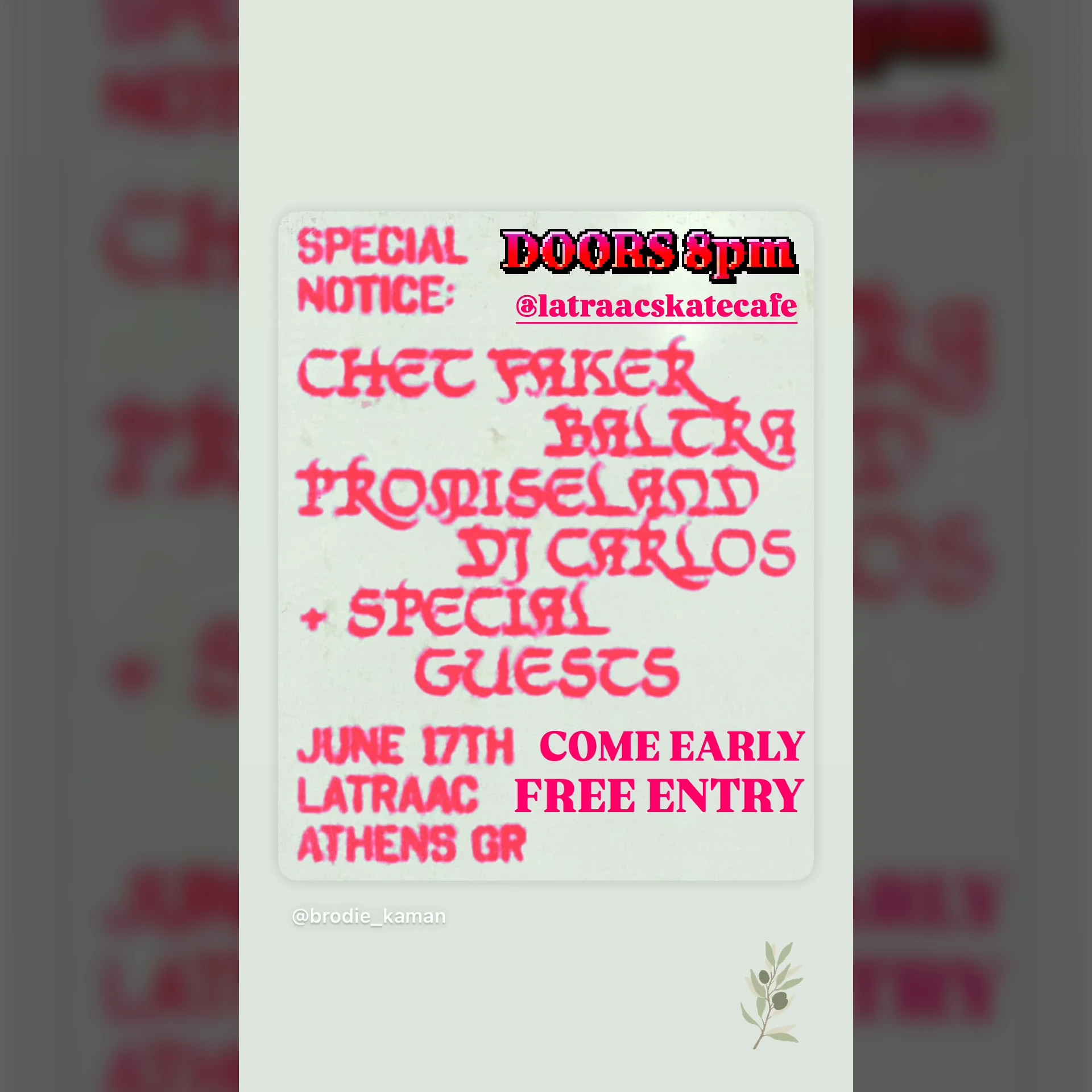 CHET FAKER | BALTRA | PROMISELAND | DJ CARLOS