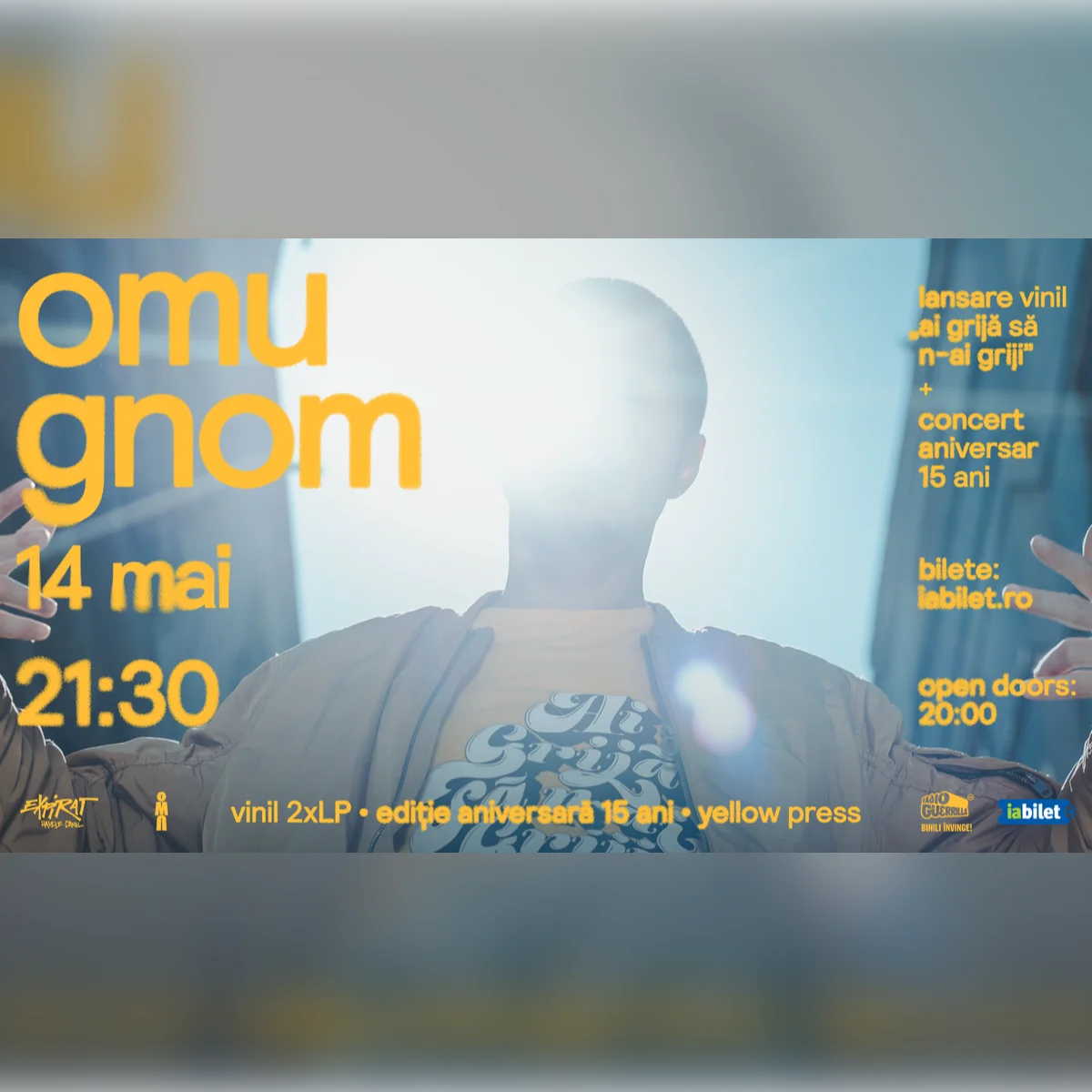 Omu Gnom • Lansare Vinil „Ai grijă să n-ai griji” 