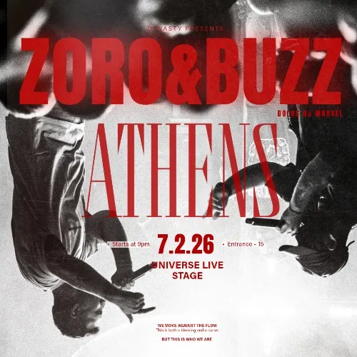 Zoro&Buzz live στην Αθήνα