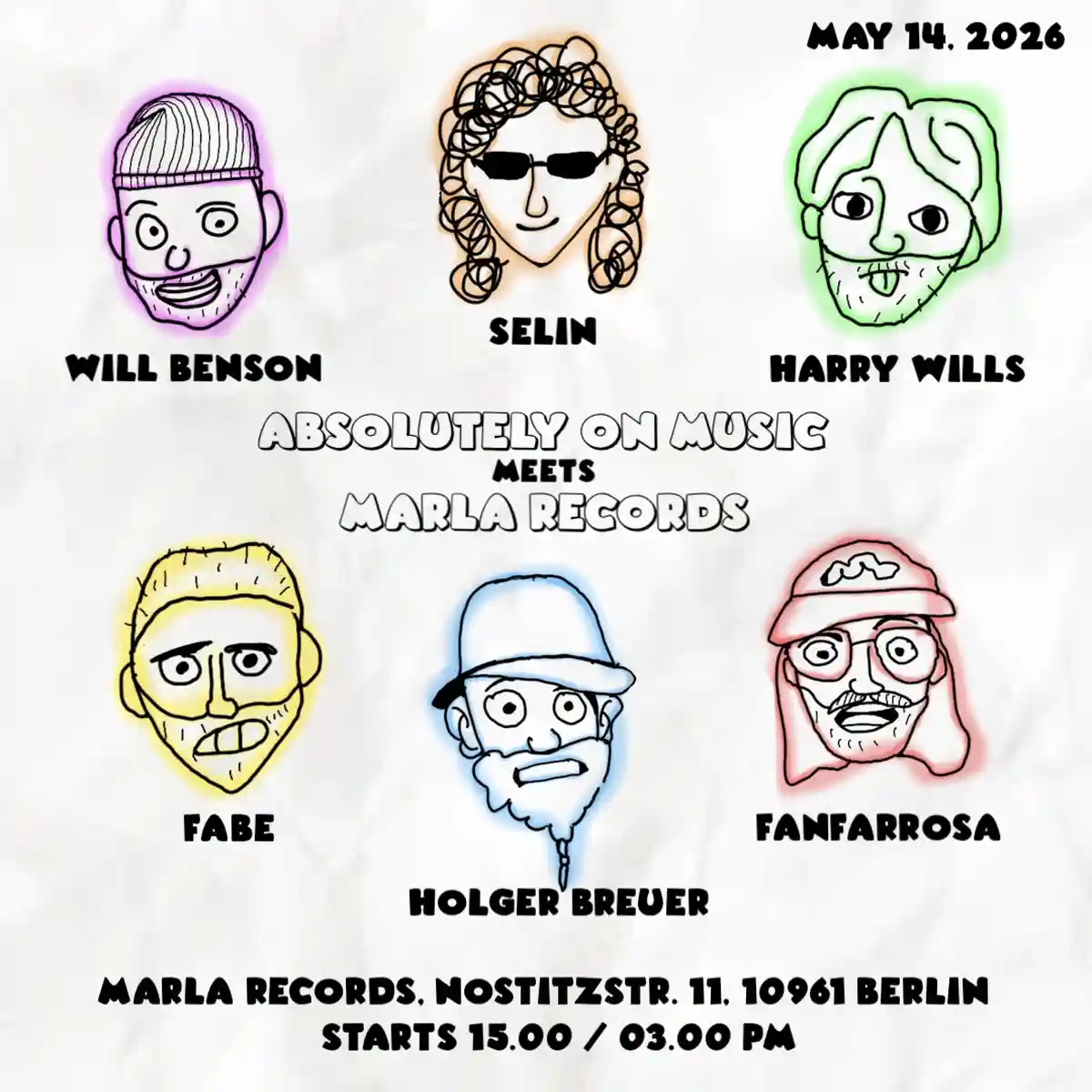absolutely on music meets Marla Records