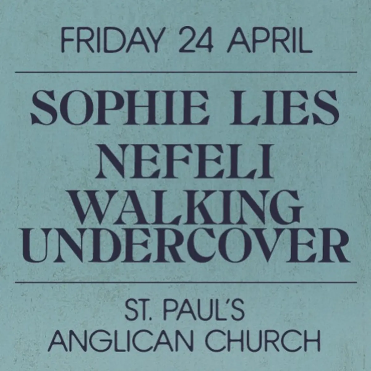 Sophie Lies x Nefeli Walking Undercover