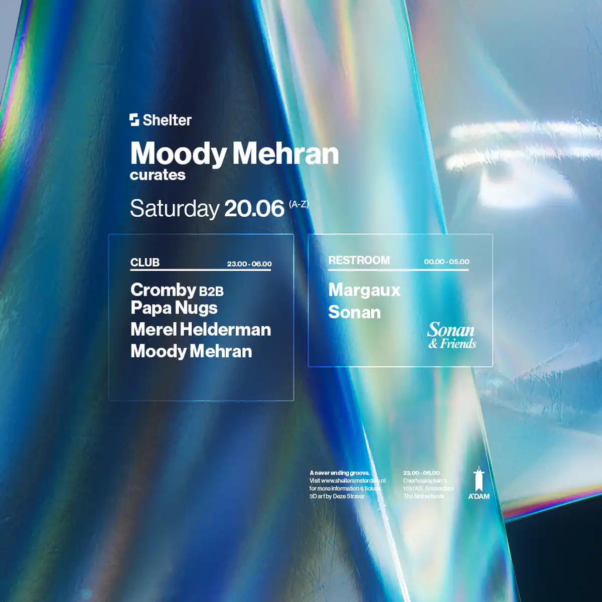 Moody Mehran Curates
