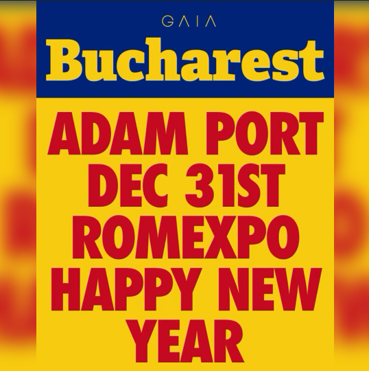 ADAM PORT - Happy New Year from GAIA and Keinemusik