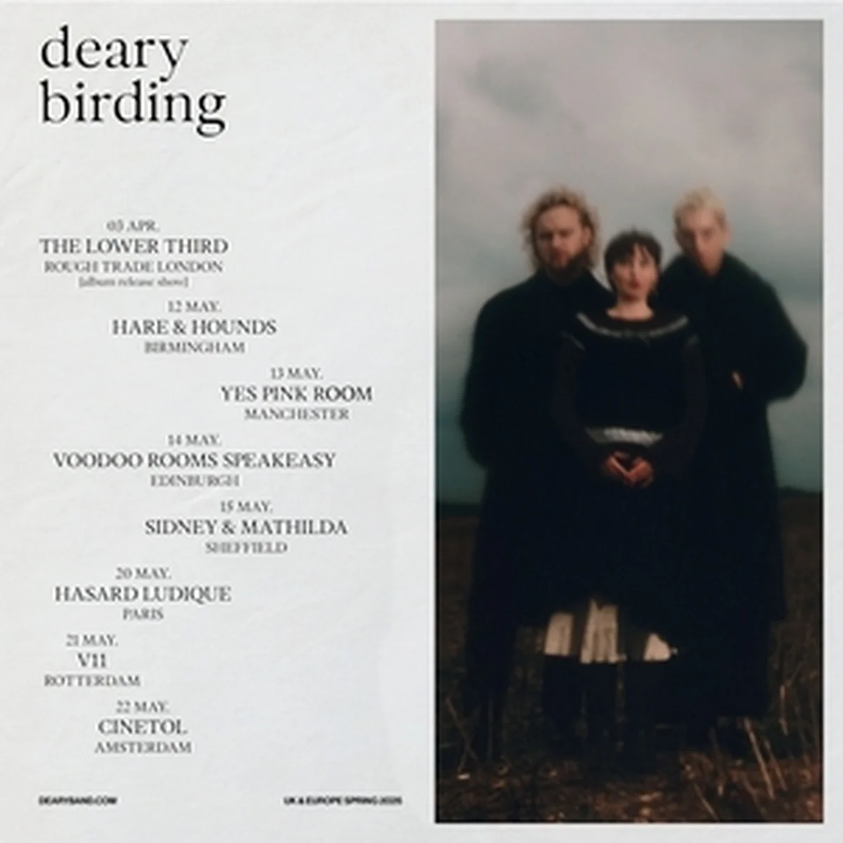 deary birding tour
