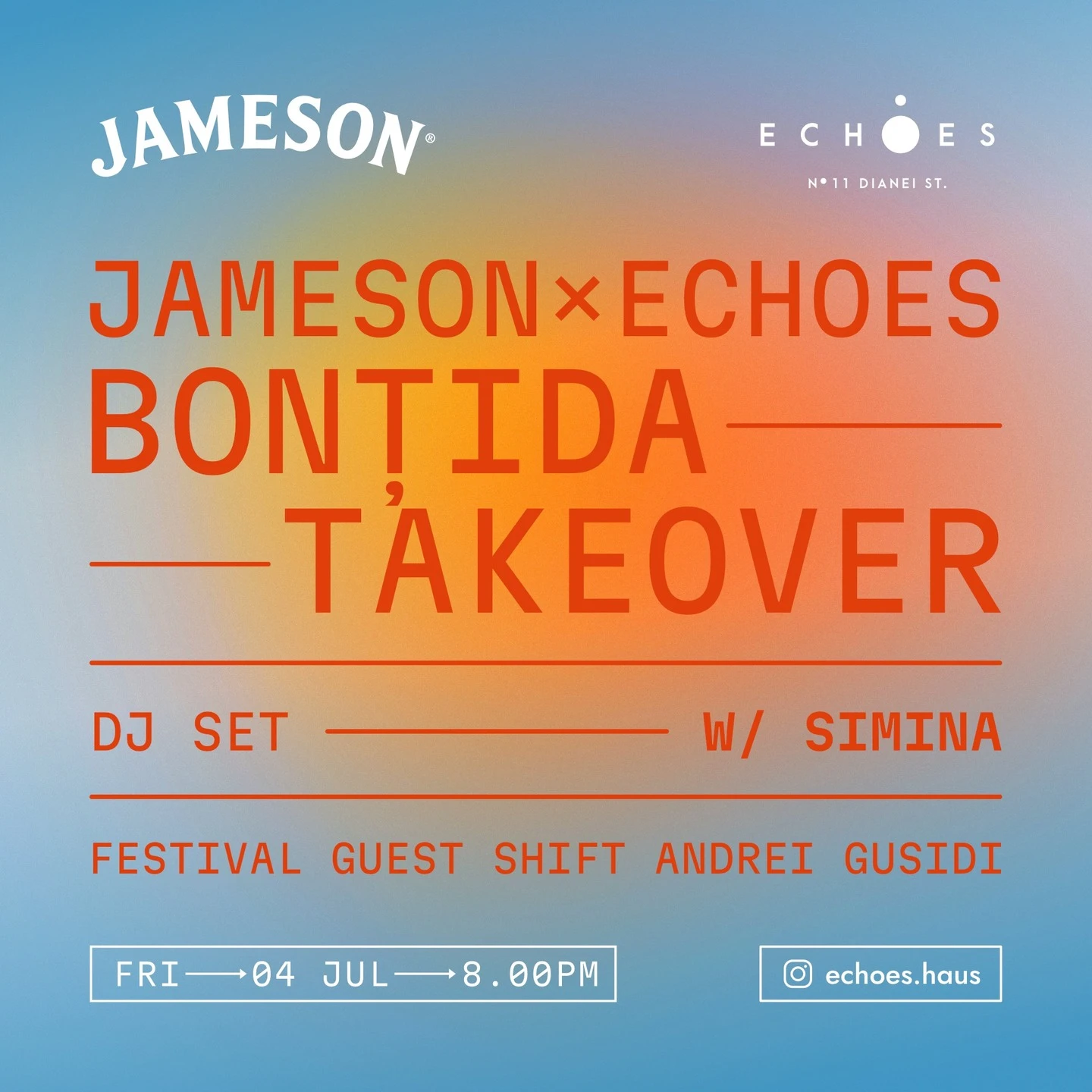 BONTIDA TAKEOVER | JAMESON X ECHOES