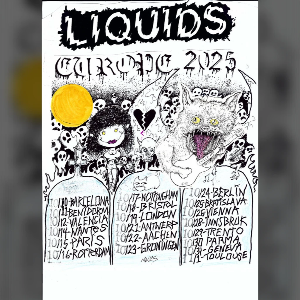 HIDDEN BEHIND BOOKINGS PRESENTS: LIQUIDS (US), BOMBSTRAP (NL), ULTRAGOBLIN (NL) + Nospray DJs