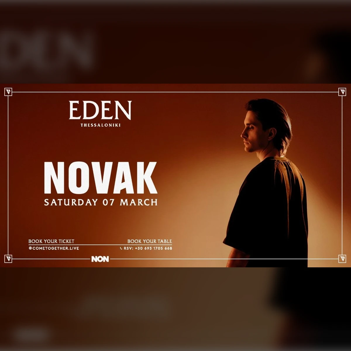 NOVAK at EDEN THESSALONIKI