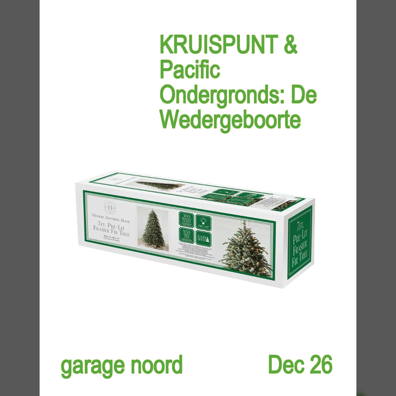Christmas at Garage Noord with Kruispunt & Pacific Ondergronds