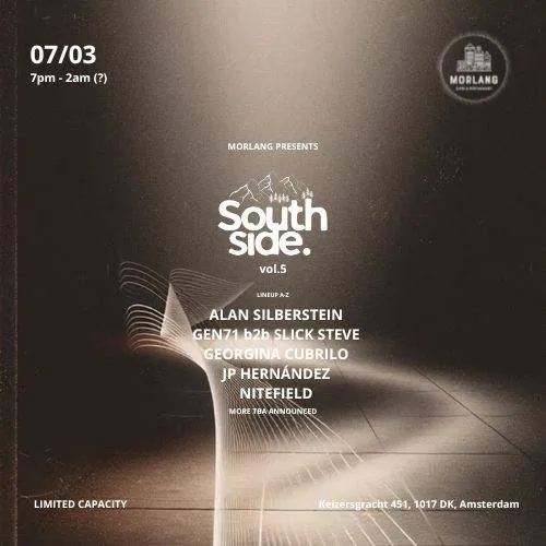 SouthSide x Morlang - House & Minimal Sessions - Vol.5