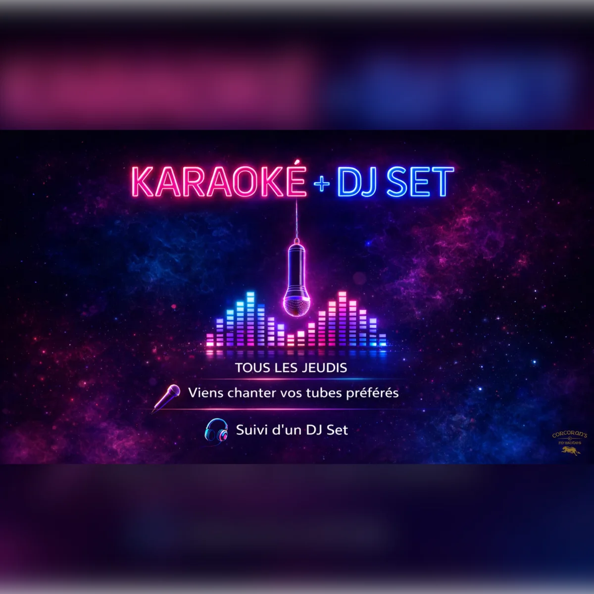 Jeudi  — Karaoké + Dj Set