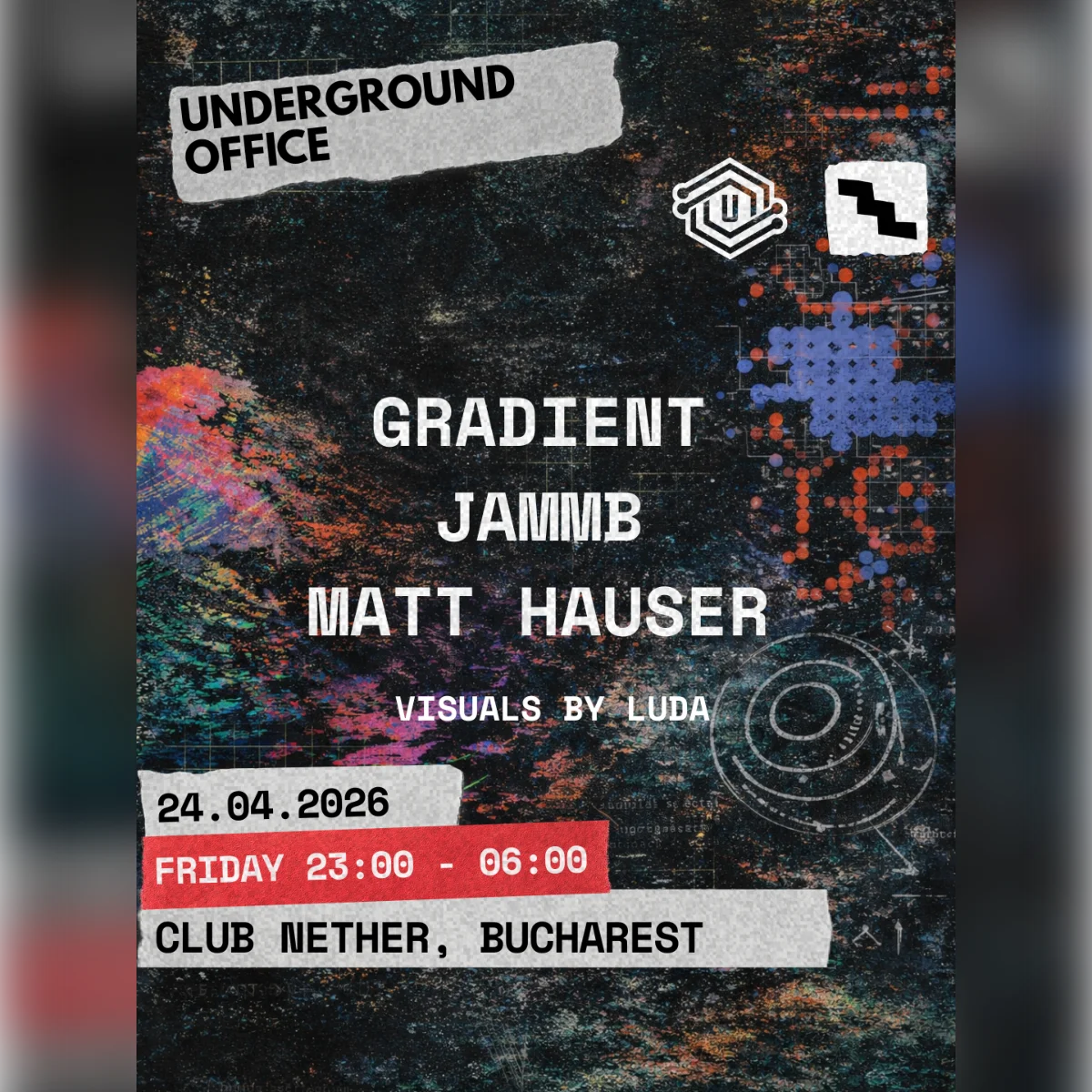 Underground Office x Club Nether