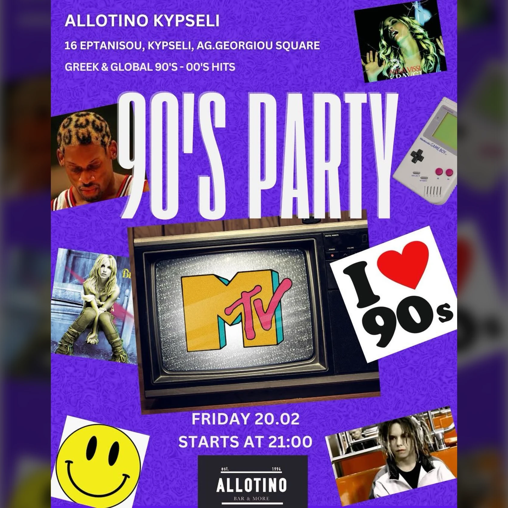 90's Party at Allotino