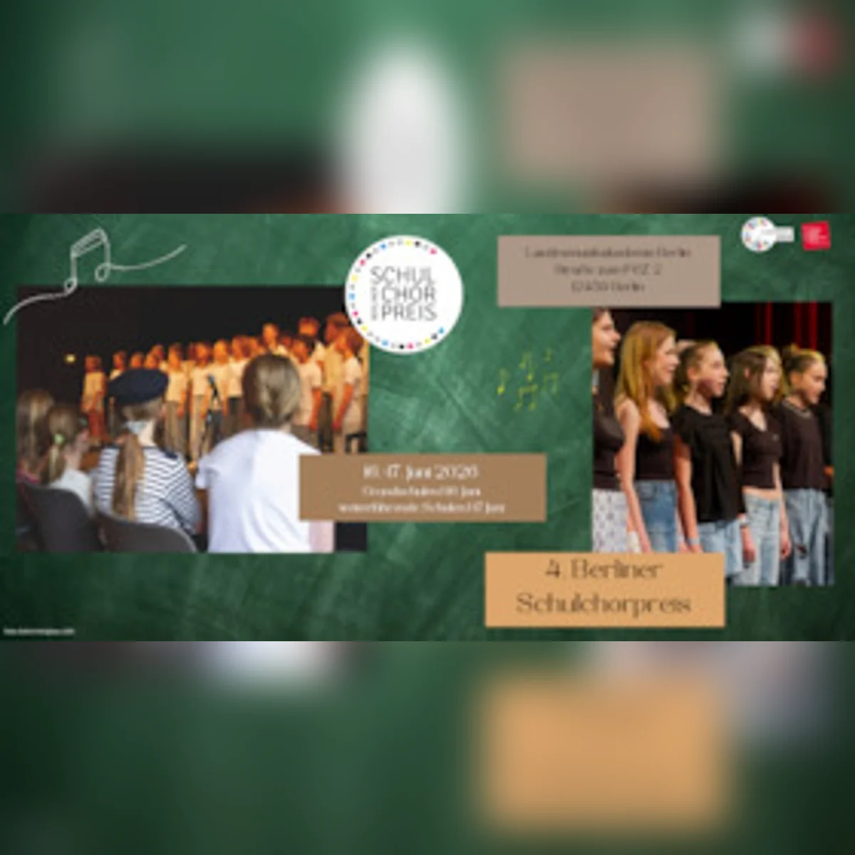 4. Berliner Schulchorpreis - Grundschulen