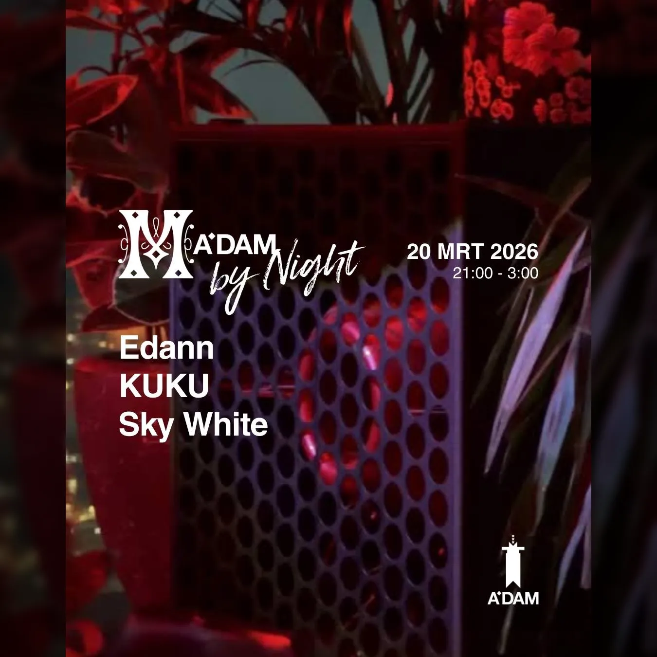 Madam by Night invites: EDEN
