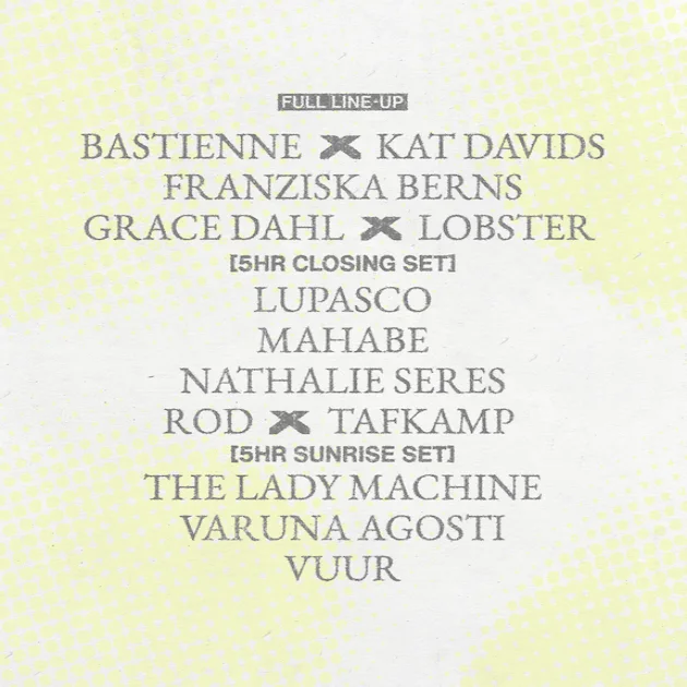 Daycare x Lobster x Tafkamp Weekender