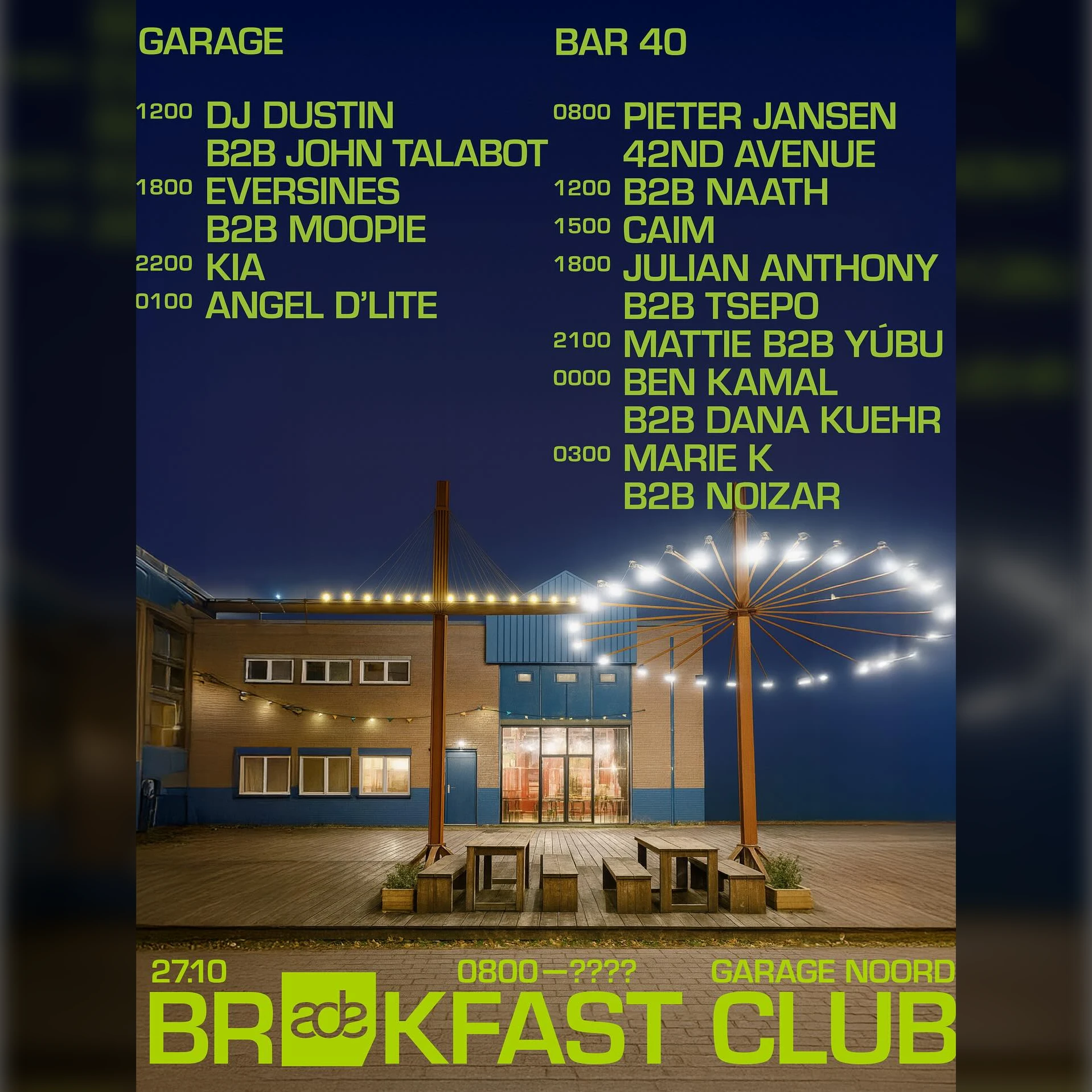 Breakfast Club Blue Monday