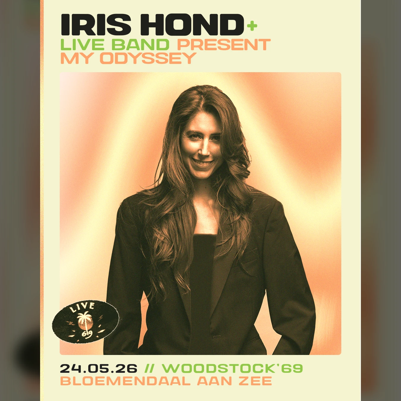 Iris Hond +liveband present My Odyssey