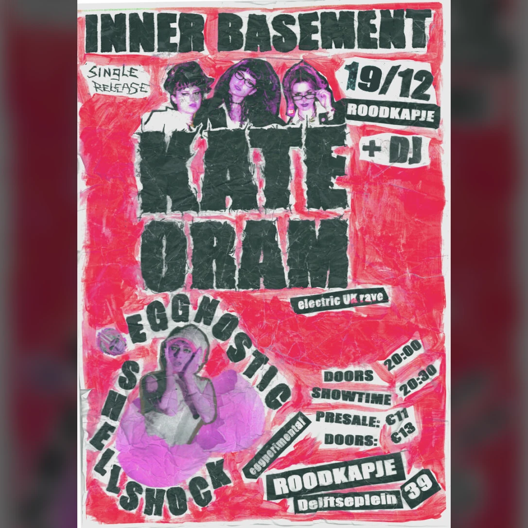 Inner-basement Label Night: Kate Oram Release Party with Kate Oram, Eggnostic Shellshock
