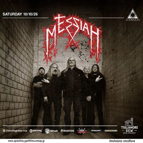 MESSIAH (Switzerland) – celebrating 35 years "Choir Of Horrors" | First time in Greece