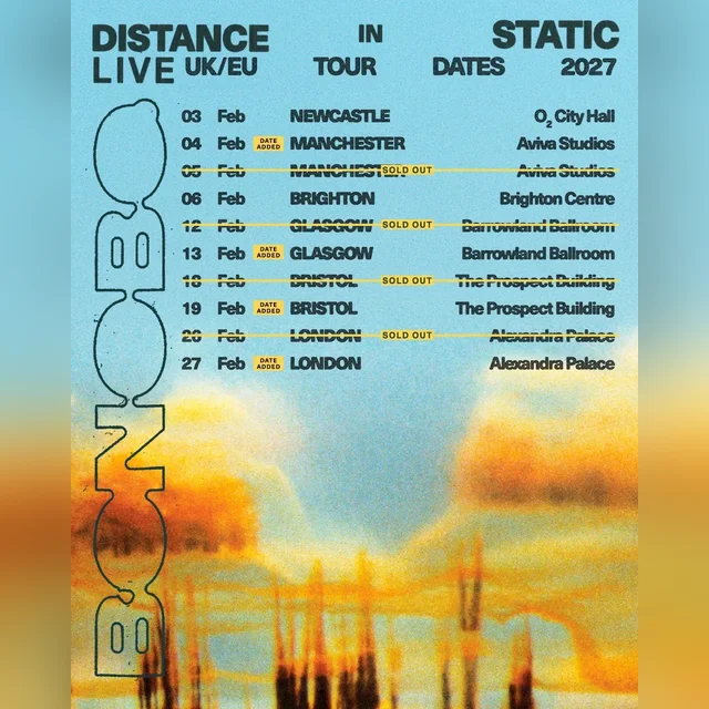 Bonobo: Distance in Static Live - Bonobo