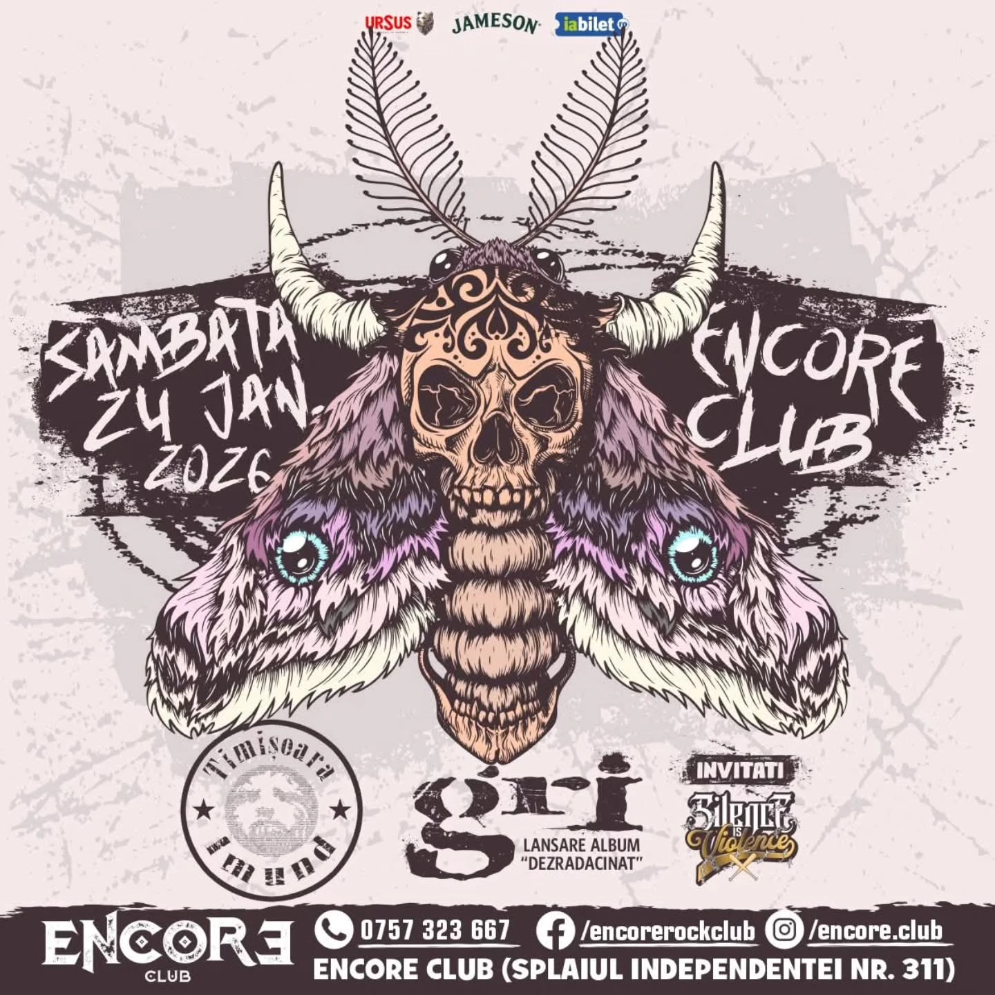 Concert Imund x Gri x Silence is Violence