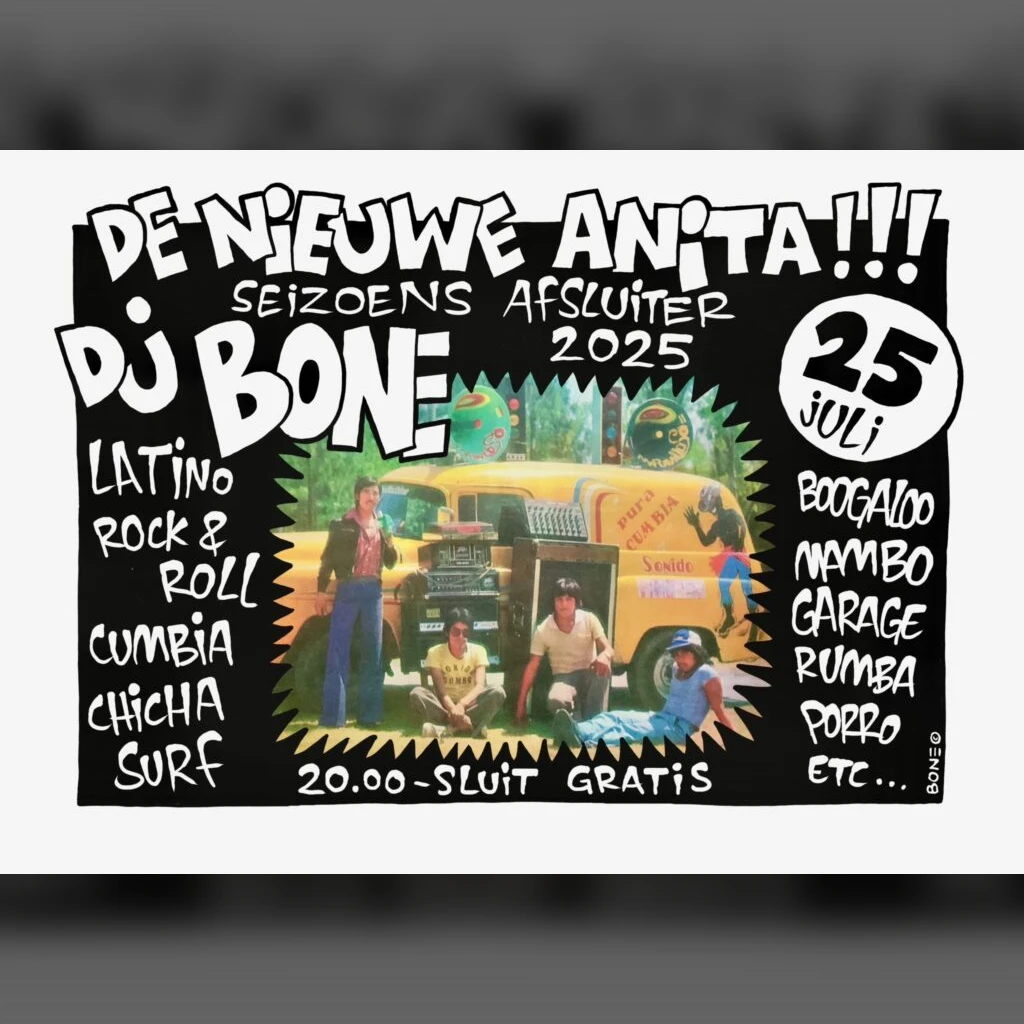 Seizoensafsluiter met DJ Bone