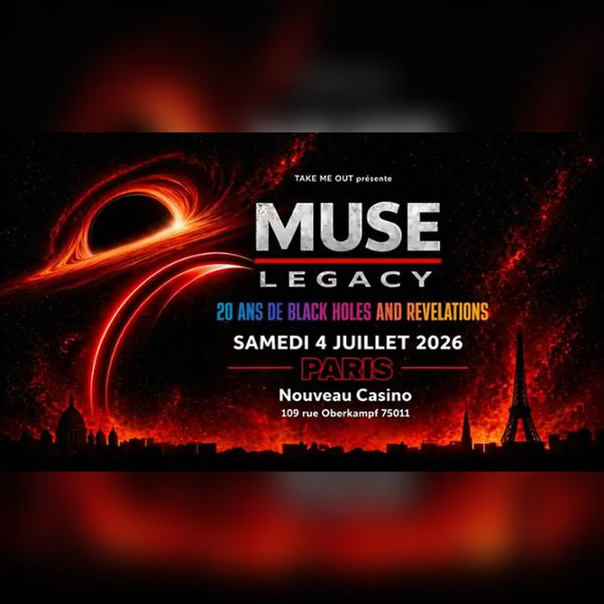 MUSE LEGACY: 20 ans de Black Holes and Revelations