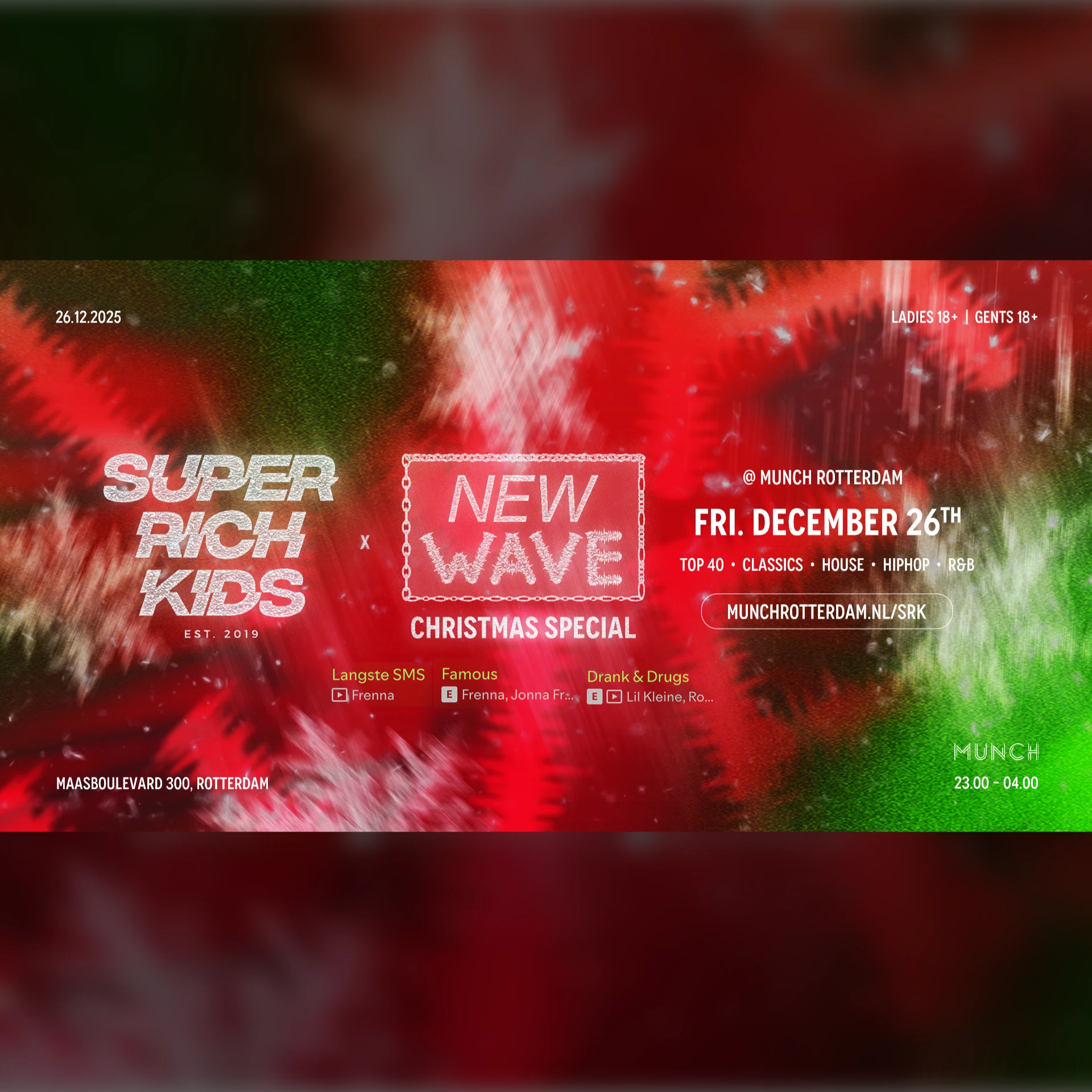 SUPER RICH KIDS – NEW Wave Christmas Special