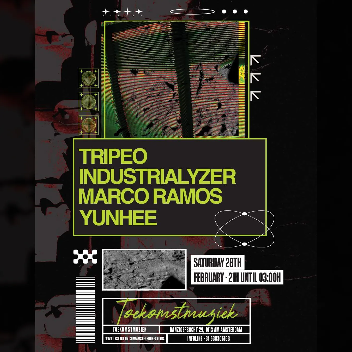 Amsterdam Techno Sessions with Tripeo & Industrialyzer