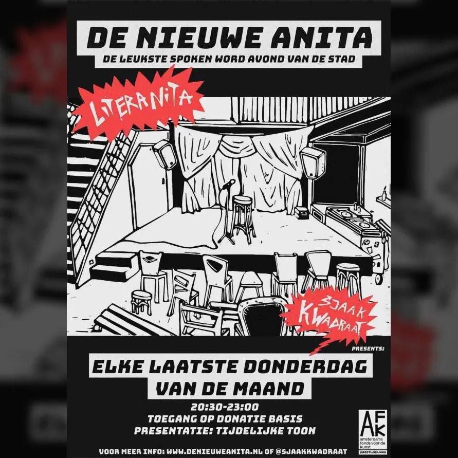 Literanita met Rommy Gabay, M ALBERTO, Batja en Hannah, Harriët Bergman en Kaylie