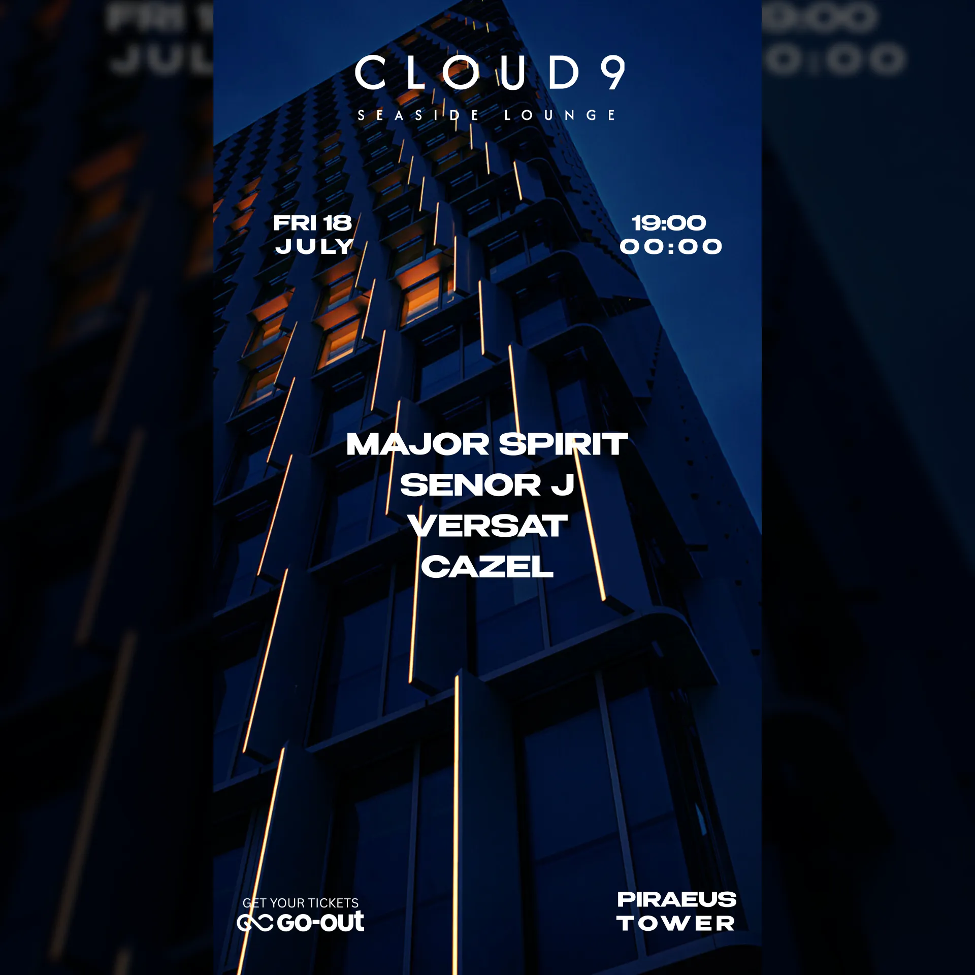 Cloud 9 w/ Major Spirit