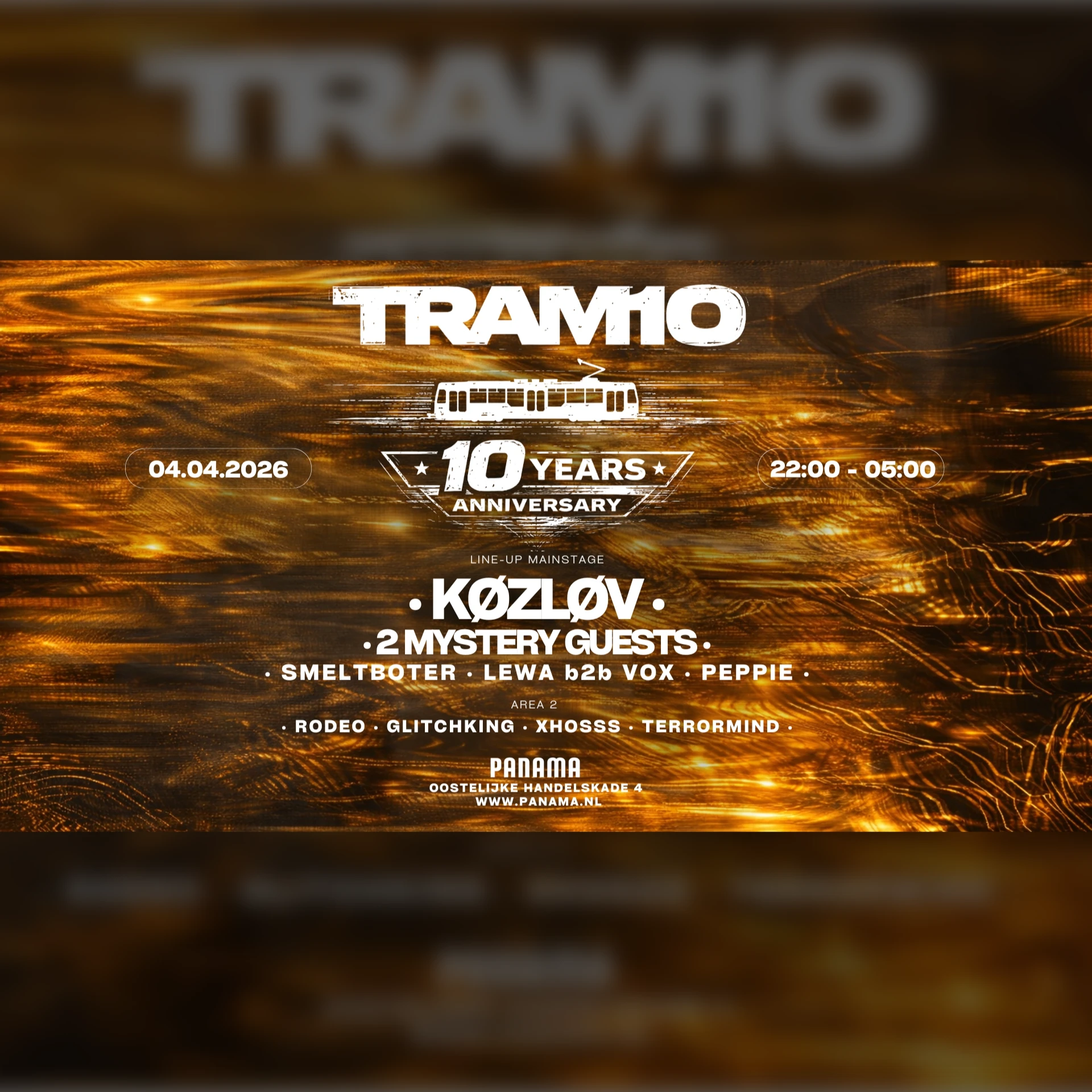 Tram 10 – 10 Years Anniversary