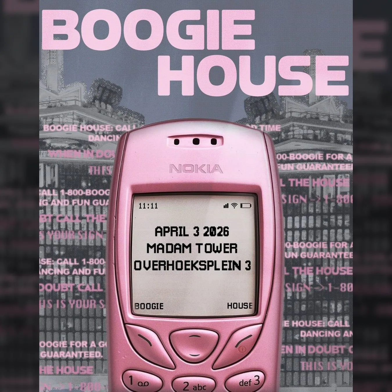 Madam by Night invites: Boogie House