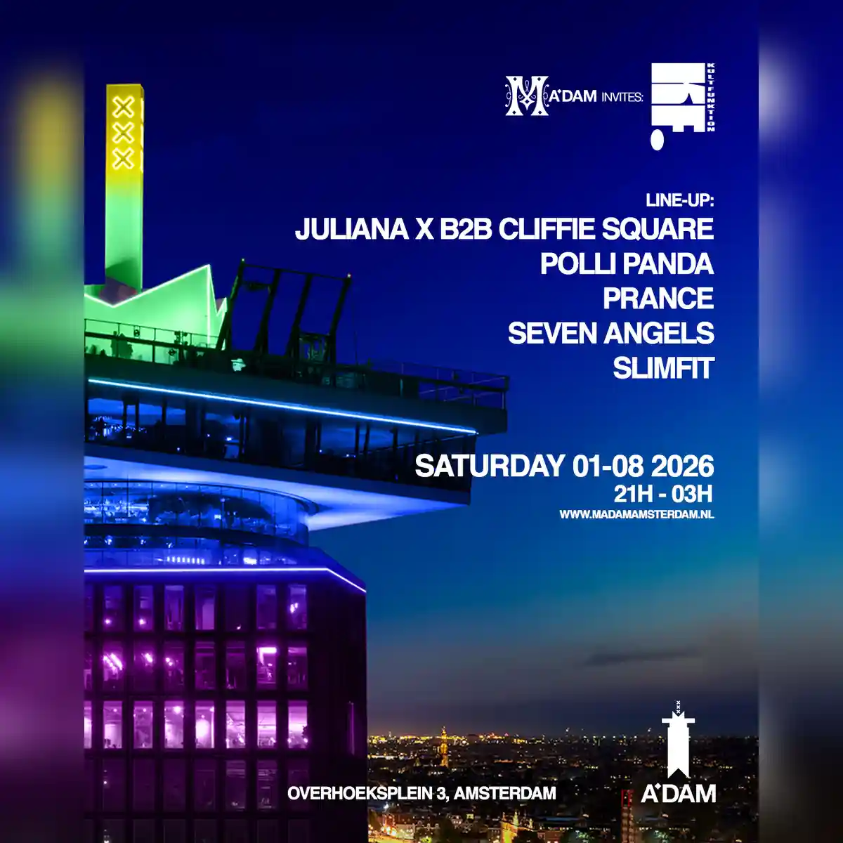 Madam by Night invites: Kult Funktion