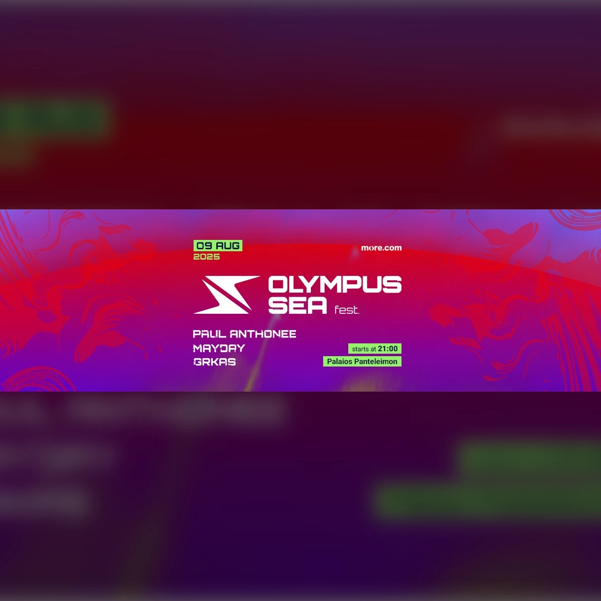 OLYMPUS SEA FESTIVAL 2025