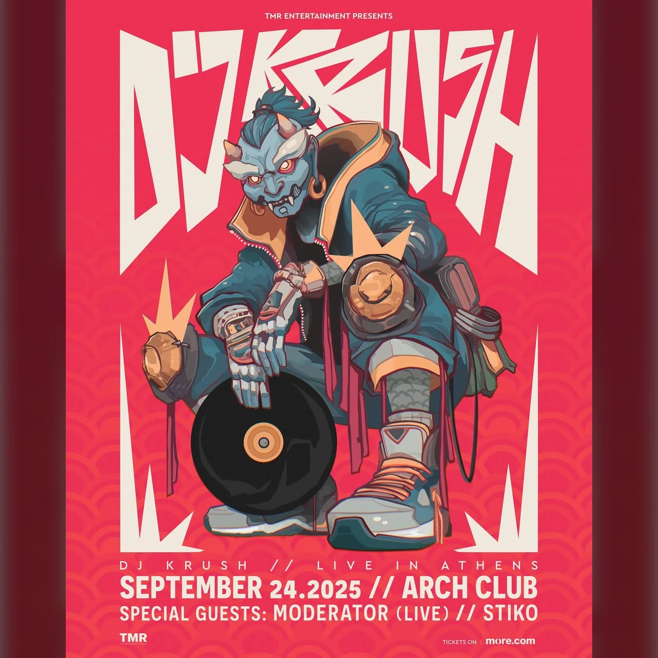 DJ KRUSH (JP) LIVE IN ATHENS W/ MODERATOR (LIVE) & STIKO