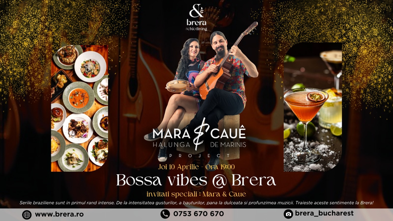Bossa Vibes w/ Mara Halunga & Cauê De Marinis Project
